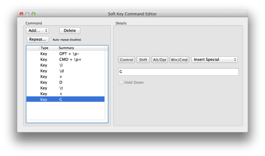 Eucontrol Macro for Extend and Fade
